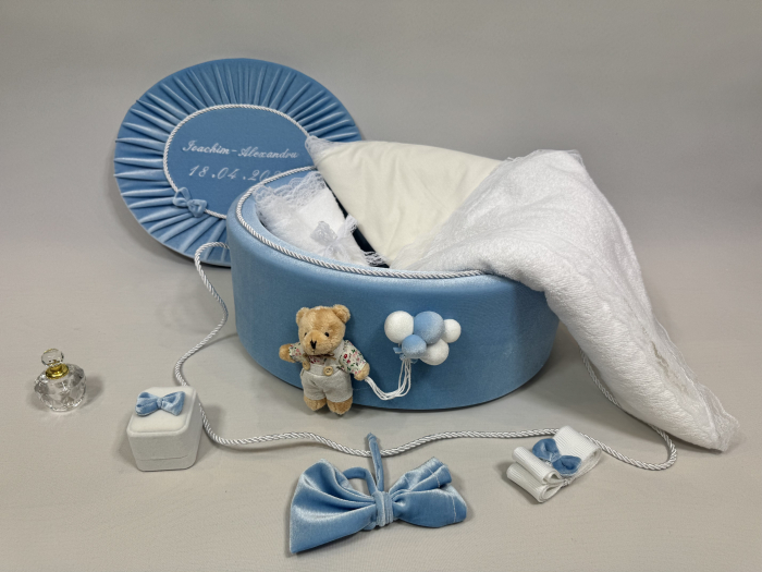 Trusou botez la cufar din catifea Premium [2]