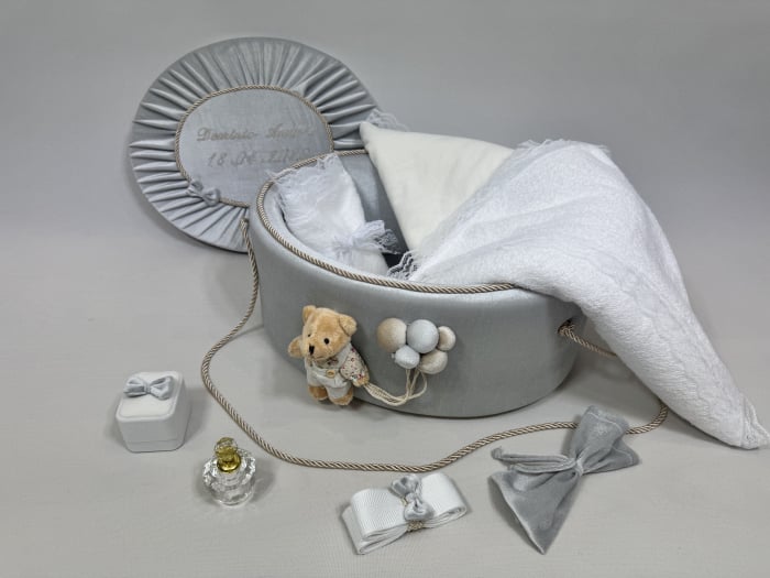 Trusou botez la cufar din catifea Premium [2]