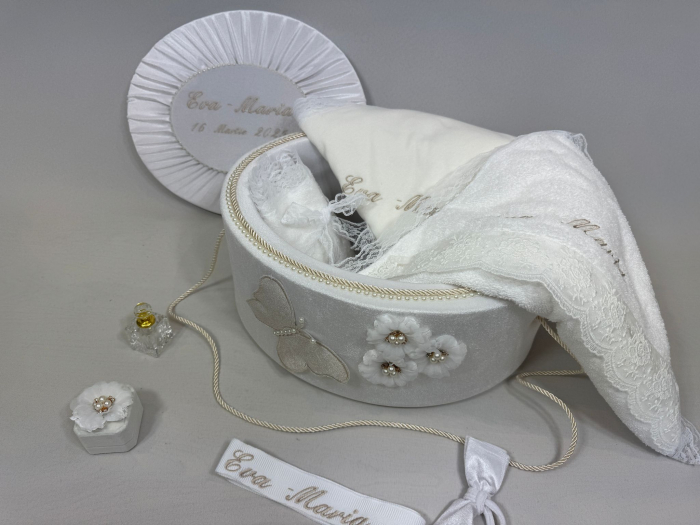 Trusou botez la cufar din catifea  Elegance [2]