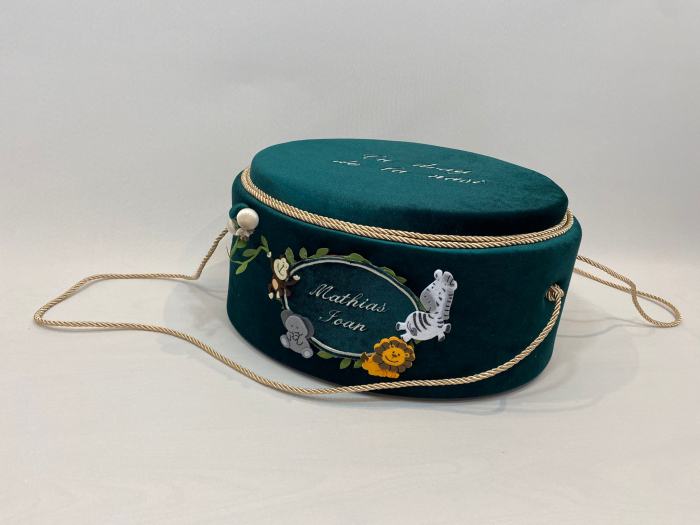 Trusou botez la cufar din catifea  Luxury [6]