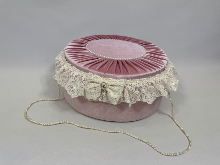 Trusou botez la cufar din catifea Elegance [5]