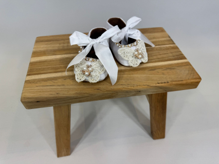 Accesorii botez fetite - Botosei botez din catifea