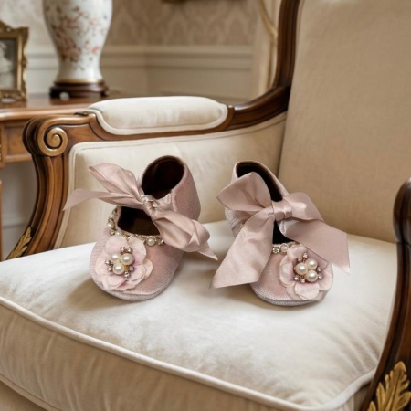 Accesorii botez fetite - Botosei botez din catifea