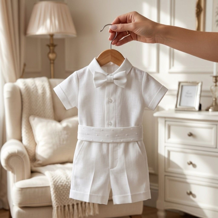 Hainute botez baieti - Costumas botez