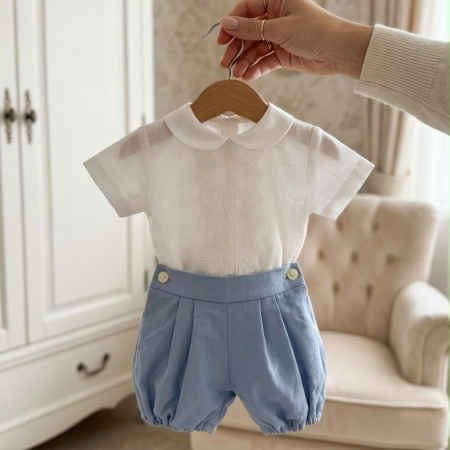 Hainute botez baieti - Costumas botez