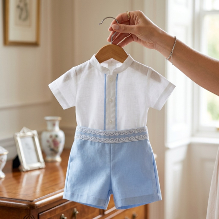 Hainute botez baieti - Costumas botez