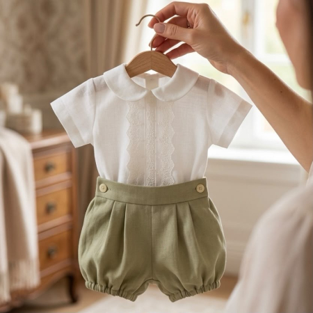 Hainute botez baieti - Costumas botez