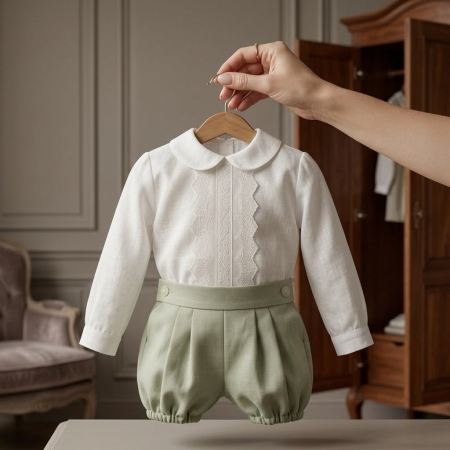 Hainute botez baieti - Costumas botez