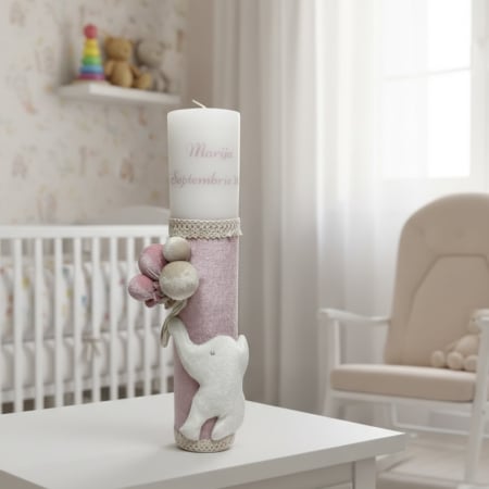 Lumanari botez - Lumanare botez Deluxe