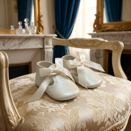 Accesorii botez fetite - Pantofiori botez