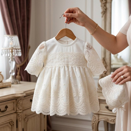 Hainute botez fetite - Rochita botez