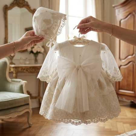 Hainute botez fetite - Rochita botez