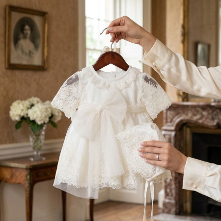 Hainute botez fetite - Rochita botez