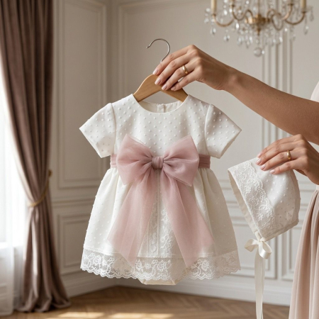 Hainute botez fetite - Rochita botez