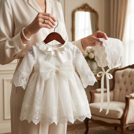 Hainute botez fetite - Rochita botez