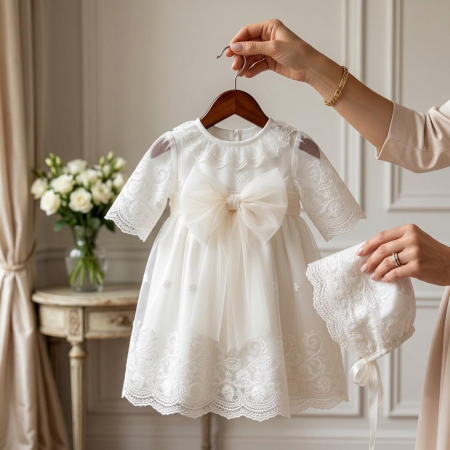 Hainute botez fetite - Rochita botez