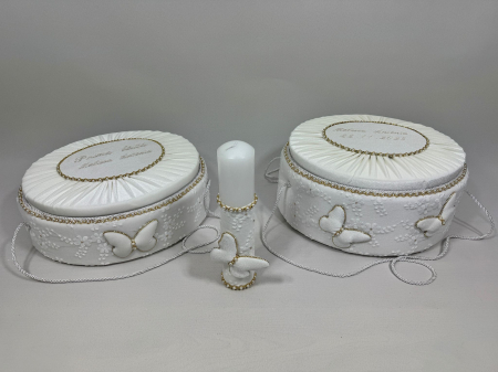 Set trusou botez cu lumanare + Set prima baita Glamour [6]