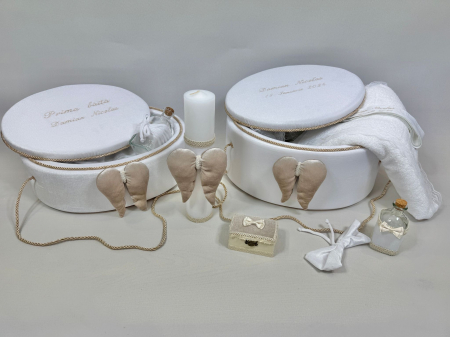 Set trusou botez cu lumanare + Set prima baita Exclusive [2]