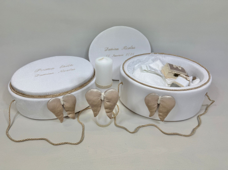 Set trusou botez cu lumanare + Set prima baita Exclusive [3]