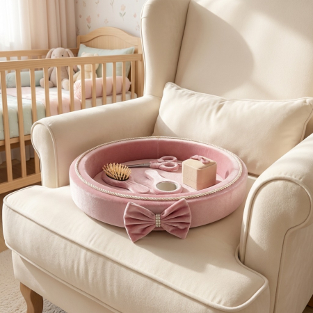 Set taierea motului - Tavita mot din catifea