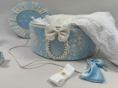 Trusou botez la cufar din catifea Deluxe [1]