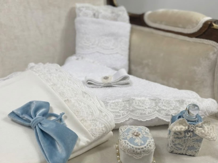 Trusou botez la cufar din catifea Deluxe [7]