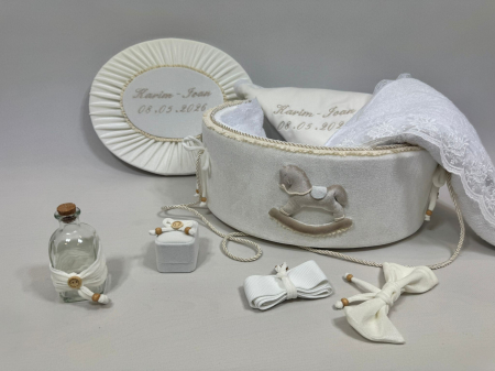 Trusou botez la cufar din catifea Luxury [1]