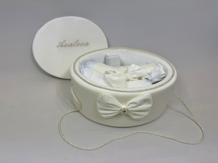 Trusou botez la cufar din catifea Clasic [4]