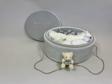 Trusou botez la cufar din catifea Clasic [3]