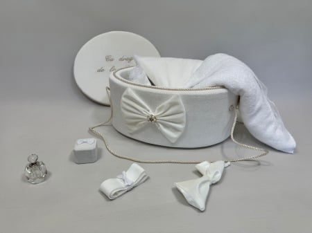 Trusouri Botez Clasic - Trusou botez la cufar din catifea Clasic