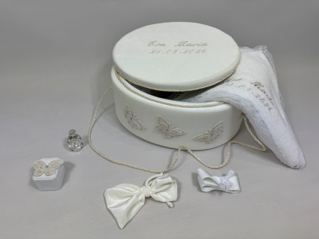 Trusou botez La cufar din catifea Clasic [5]