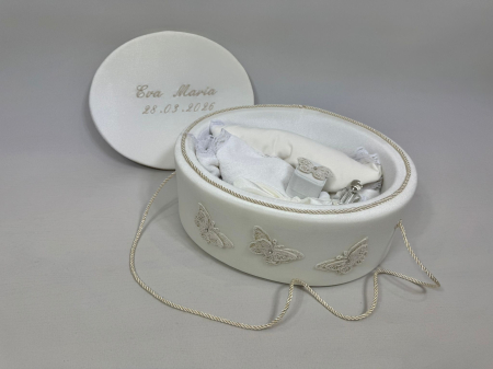 Trusou botez La cufar din catifea Clasic [4]