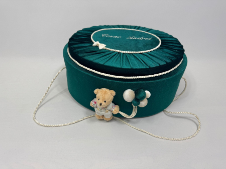 Trusou botez la cufar din catifea Premium [5]