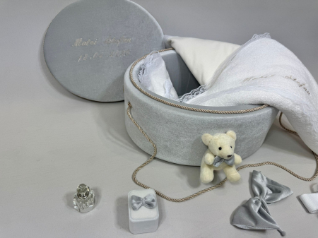 Trusou botez la cufar din catifea Clasic [2]