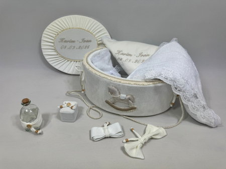 Trusou botez la cufar din catifea Luxury [2]