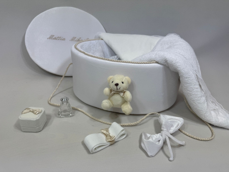 Trusouri Botez Clasic - Trusou botez la cufar din catifea Clasic