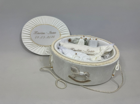Trusou botez la cufar din catifea Luxury [3]