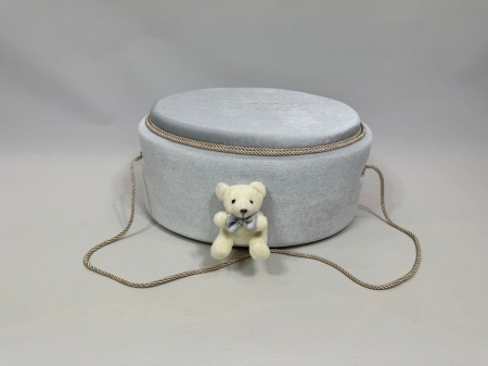 Trusou botez la cufar din catifea Clasic [4]