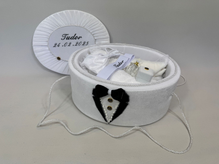 Trusou botez la cufar din catifea Deluxe [2]