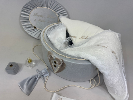 Trusou botez la cufar din catifea Deluxe [2]