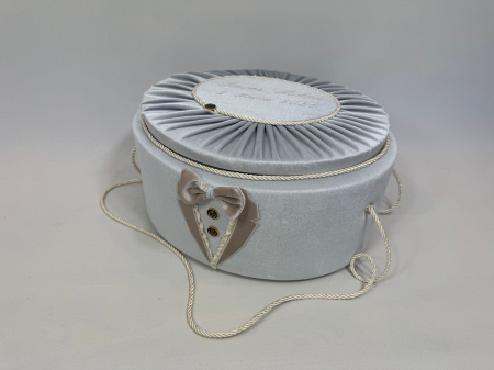 Trusou botez la cufar din catifea Deluxe [5]