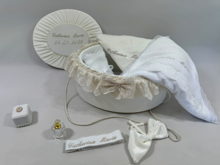 Trusou botez la cufar din catifea Elegance [2]