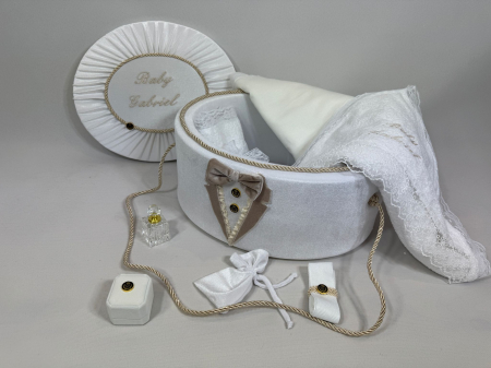 Trusou botez la cufar din catifea Deluxe [1]