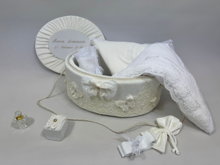 Trusou botez la cufar din catifea Elegance [2]