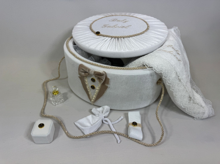 Trusou botez la cufar din catifea Deluxe [3]