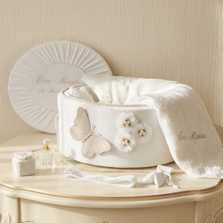 Trusou botez la cufar din catifea  Elegance [0]