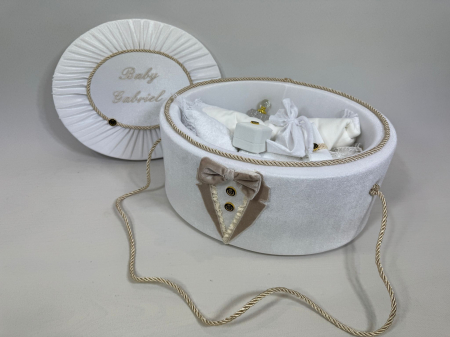 Trusou botez la cufar din catifea Deluxe [4]