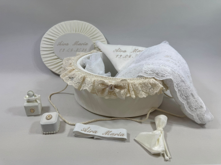 Trusou botez la cufar din catifea Elegance [1]