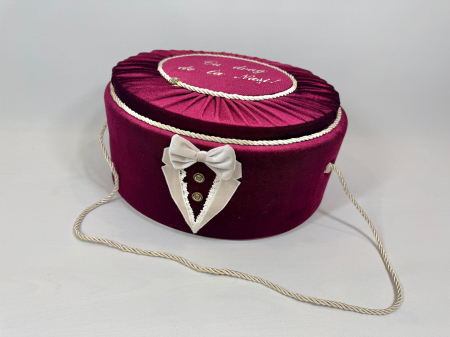 Trusou botez la cufar din catifea Deluxe [4]