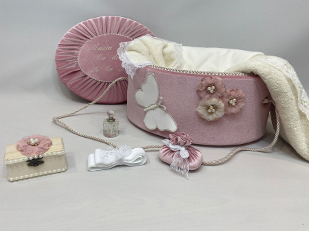 Trusou botez la cufar din catifea Elegance [0]